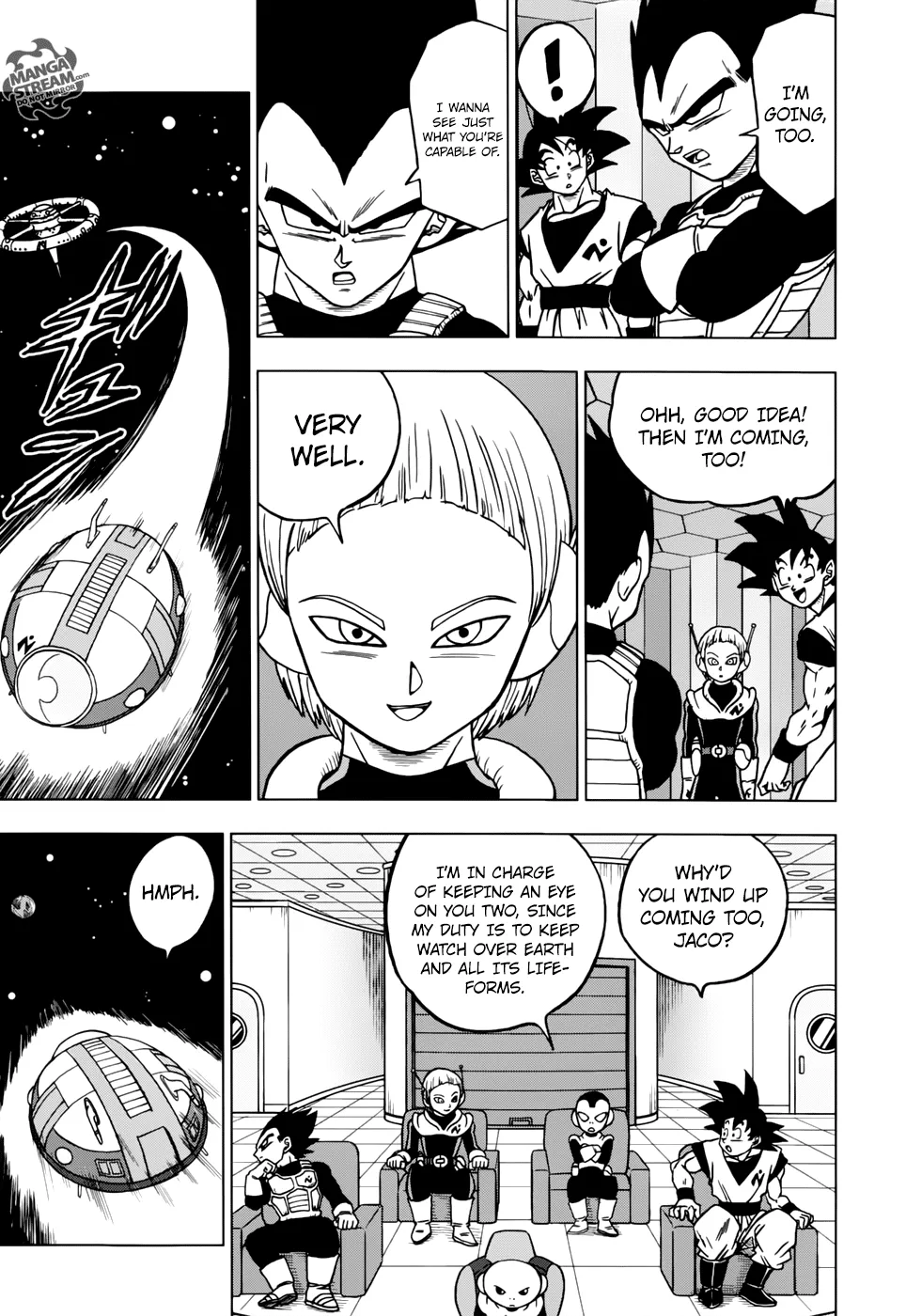 Dragon Ball Super Chapter 43 page 23 - Chapter 43: Joining the Galactic Patrol!