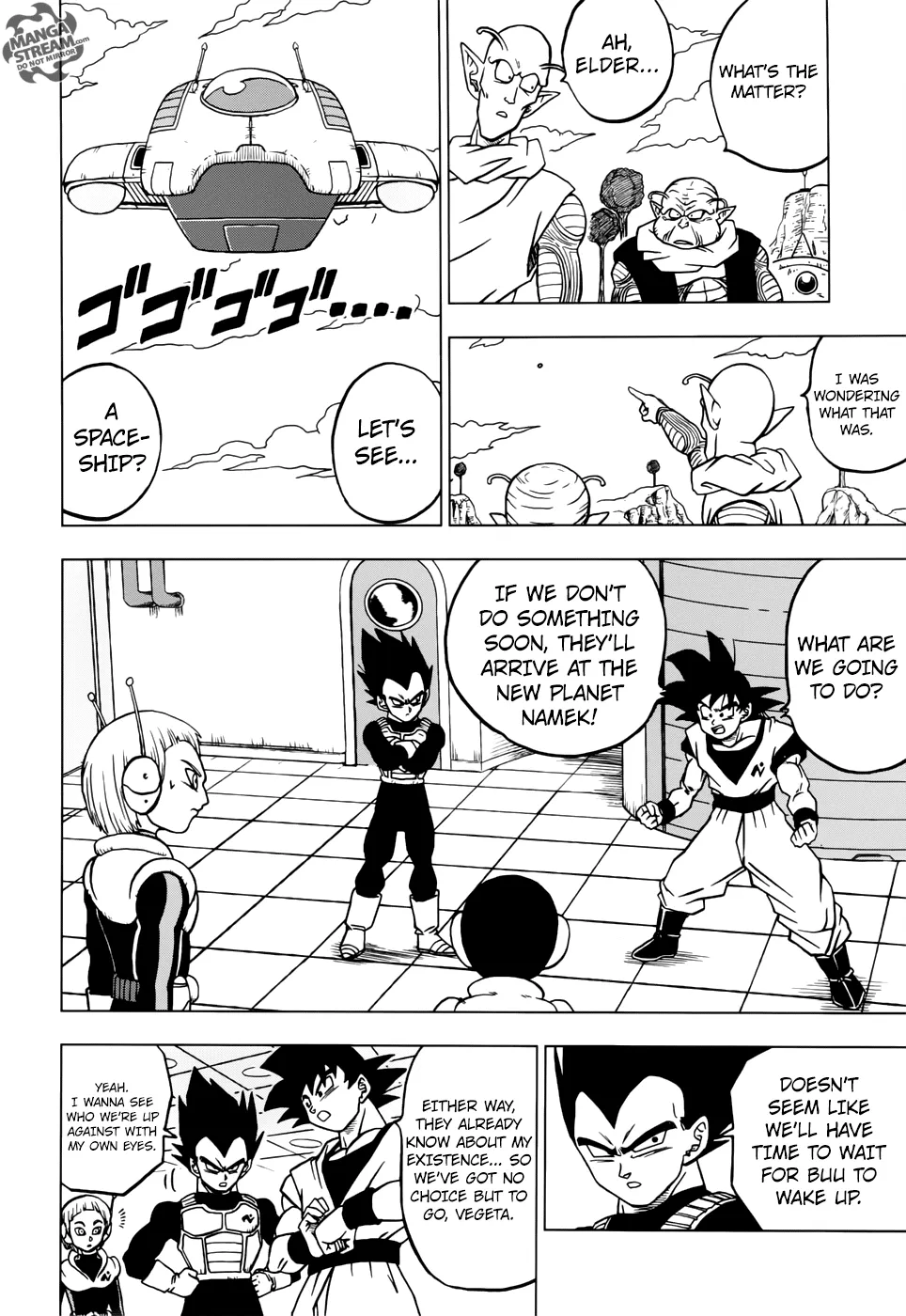 Dragon Ball Super Chapter 44 page 16 - Chapter 44: Escaped Prisoner Moro