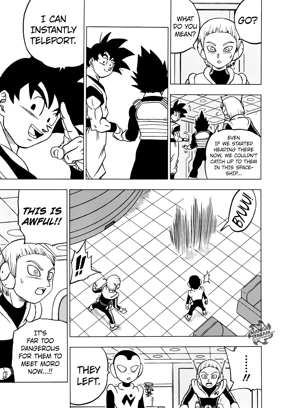Dragon Ball Super Chapter 44 page 17 - Chapter 44: Escaped Prisoner Moro
