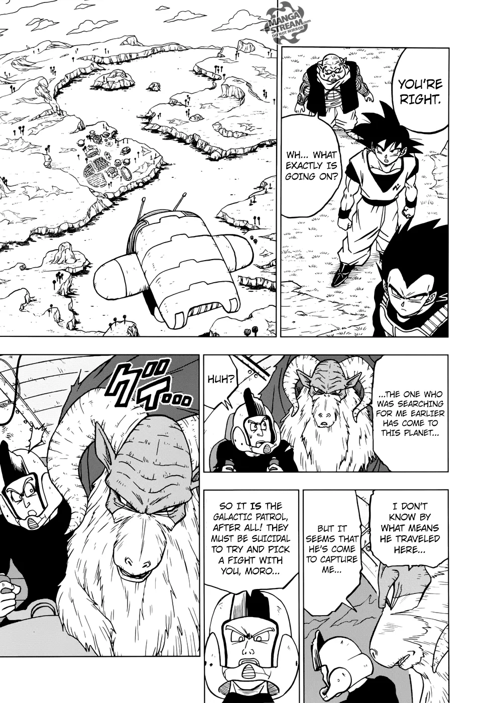 Dragon Ball Super Chapter 44 page 19 - Chapter 44: Escaped Prisoner Moro