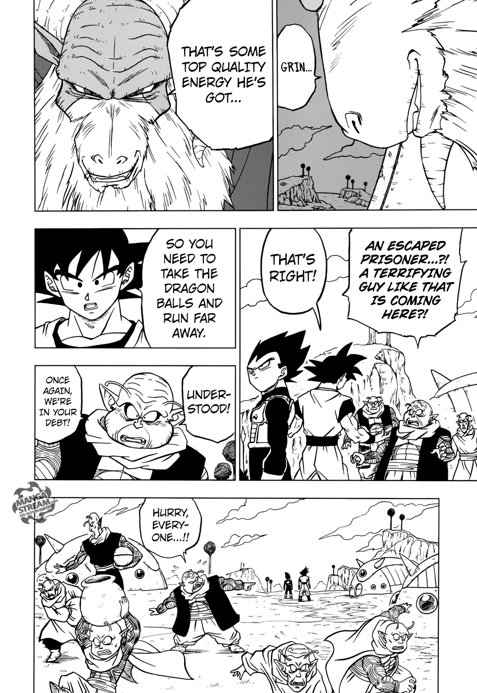 Dragon Ball Super Chapter 44 page 20 - Chapter 44: Escaped Prisoner Moro