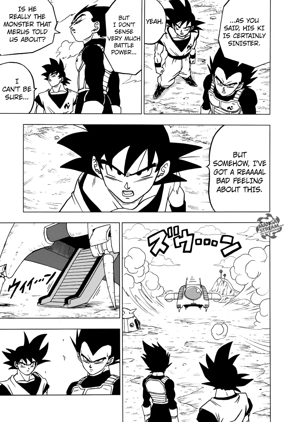 Dragon Ball Super Chapter 44 page 21 - Chapter 44: Escaped Prisoner Moro