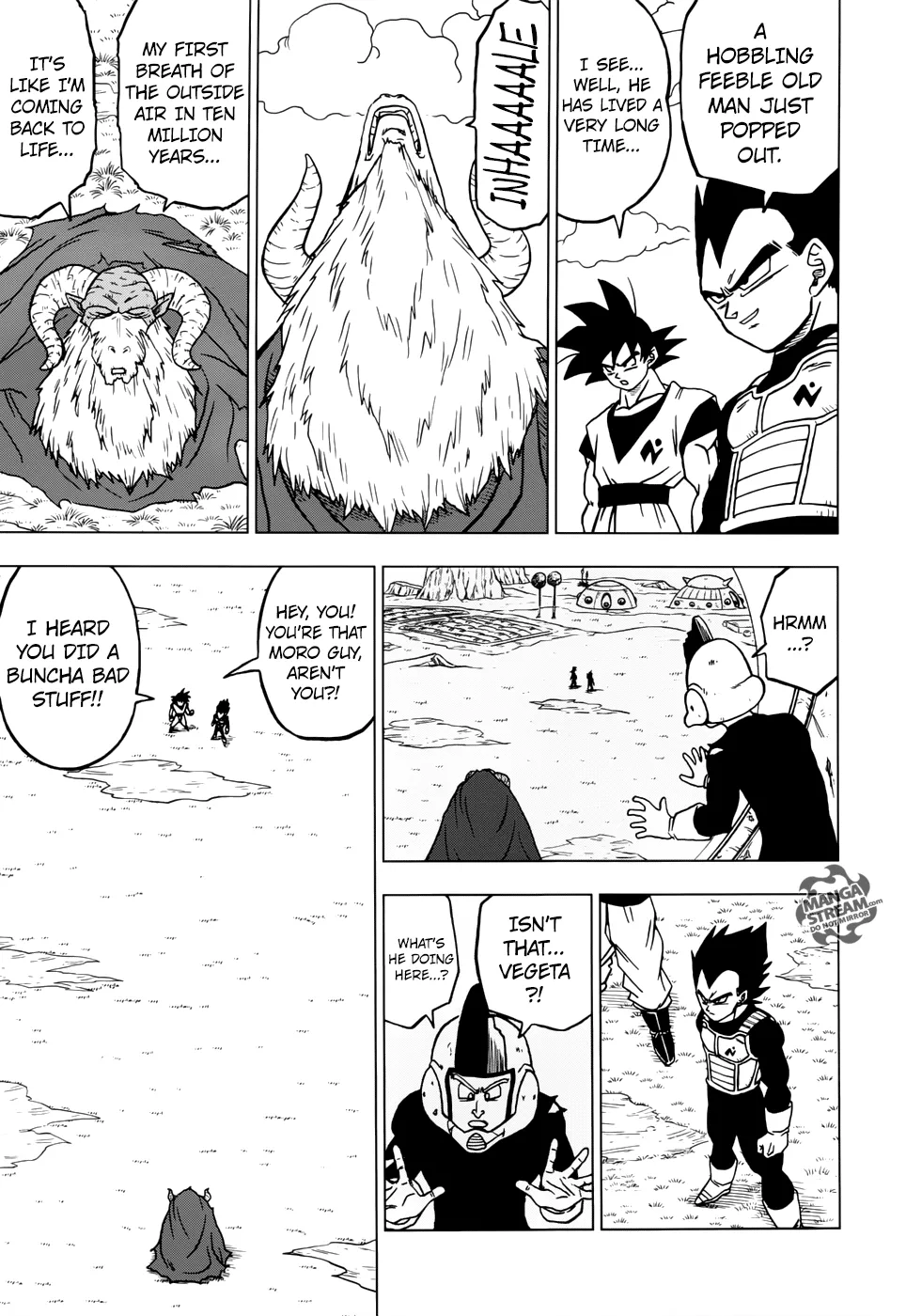 Dragon Ball Super Chapter 44 page 23 - Chapter 44: Escaped Prisoner Moro