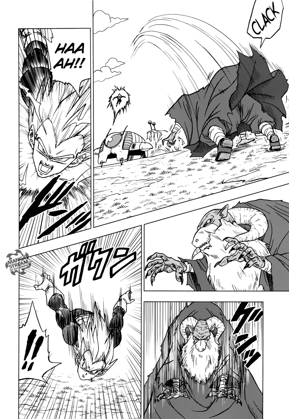 Dragon Ball Super Chapter 44 page 34 - Chapter 44: Escaped Prisoner Moro
