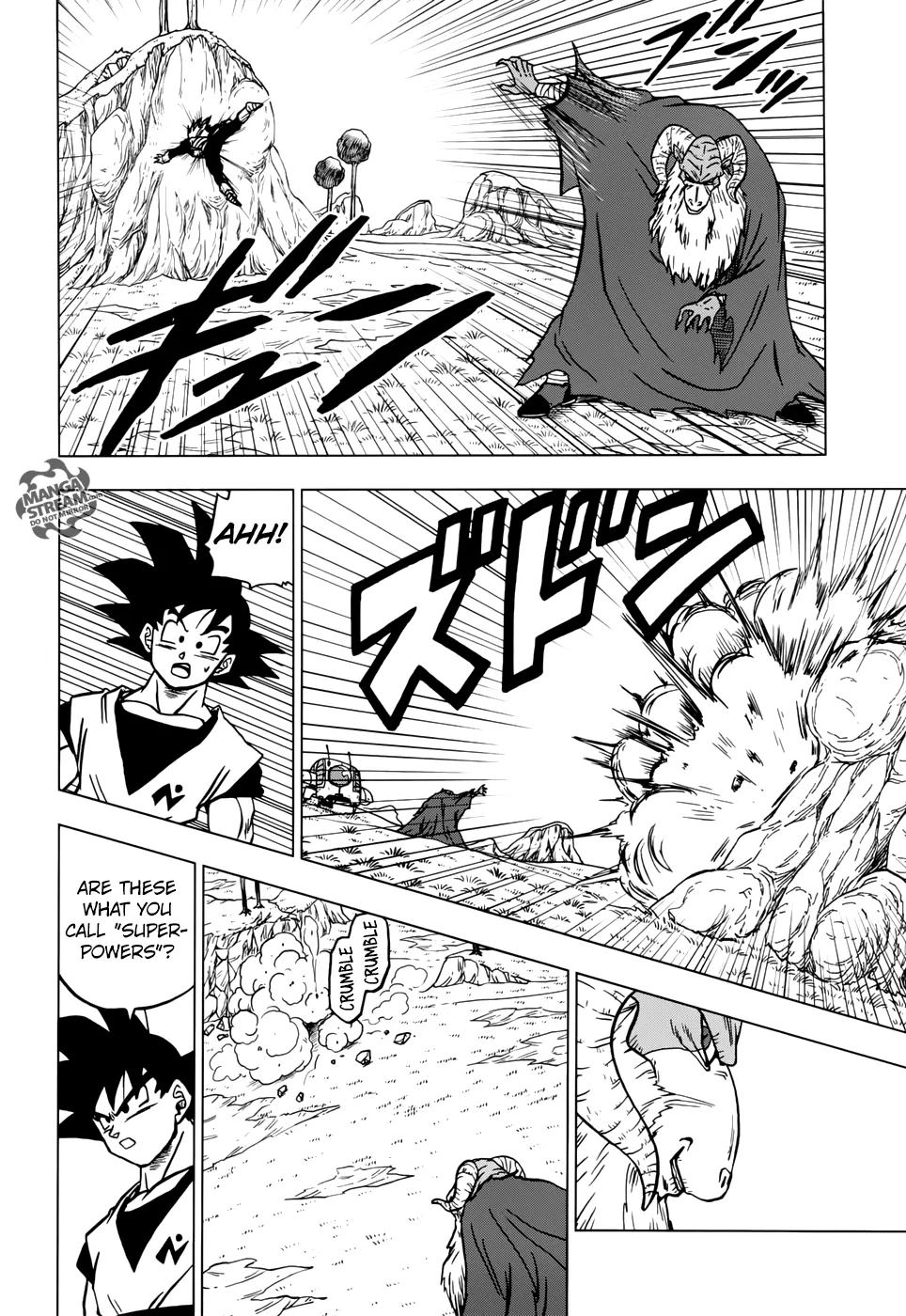 Dragon Ball Super Chapter 44 page 36 - Chapter 44: Escaped Prisoner Moro