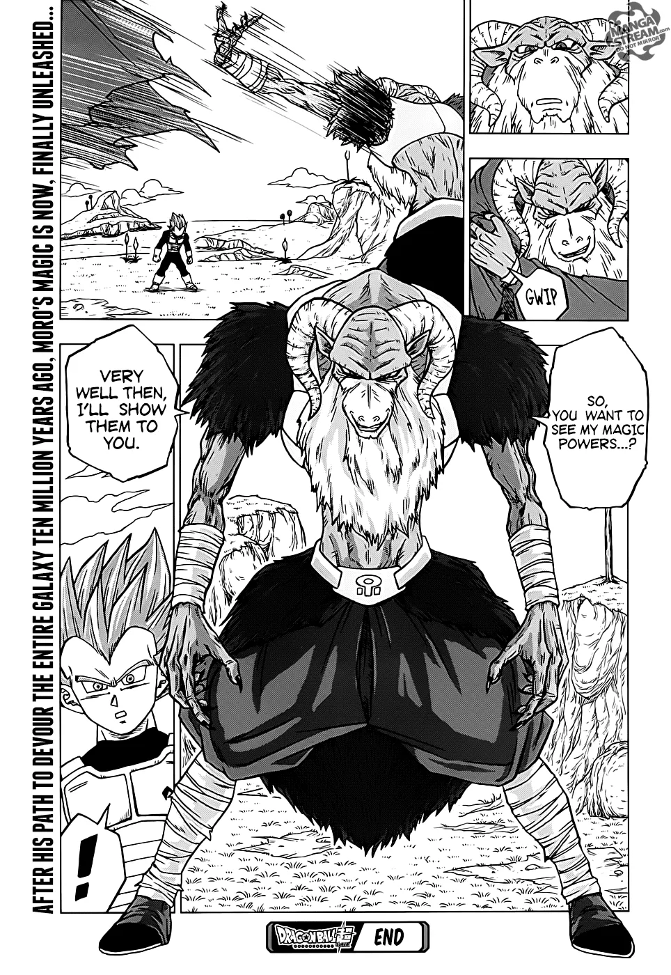 Dragon Ball Super Chapter 44 page 45 - Chapter 44: Escaped Prisoner Moro