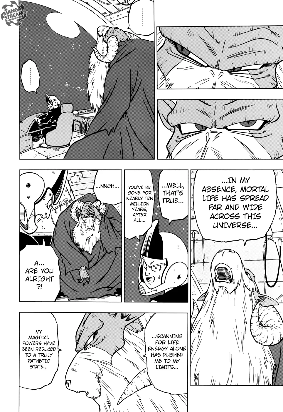 Dragon Ball Super Chapter 44 page 6 - Chapter 44: Escaped Prisoner Moro