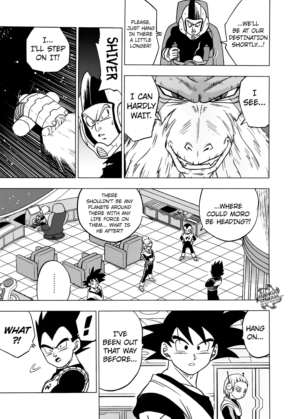 Dragon Ball Super Chapter 44 page 7 - Chapter 44: Escaped Prisoner Moro
