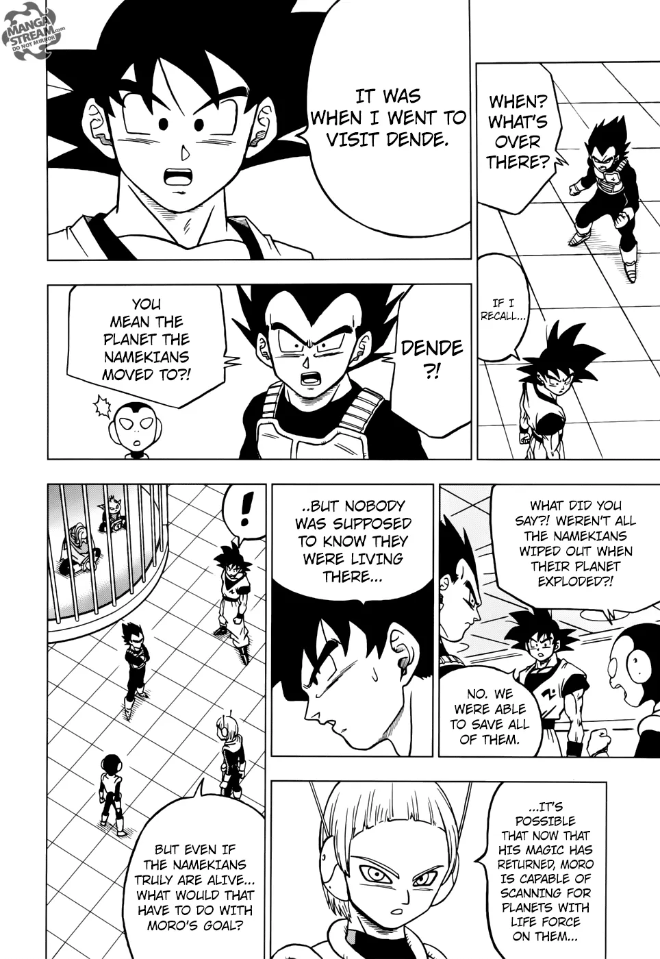 Dragon Ball Super Chapter 44 page 8 - Chapter 44: Escaped Prisoner Moro