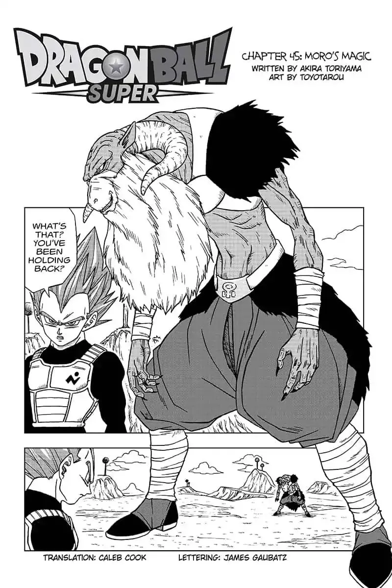 Dragon Ball Super Chapter 45 page 1 - Chapter 45: Moro's Magic