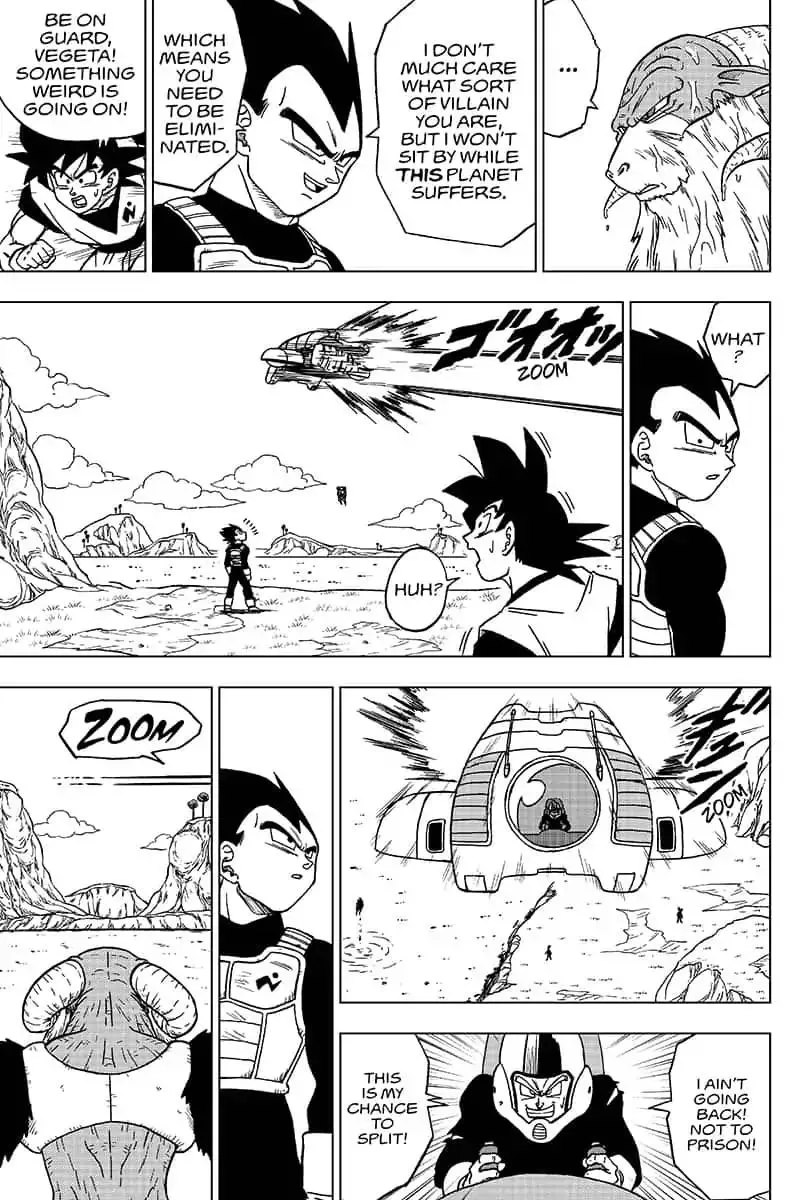Dragon Ball Super Chapter 45 page 33 - Chapter 45: Moro's Magic