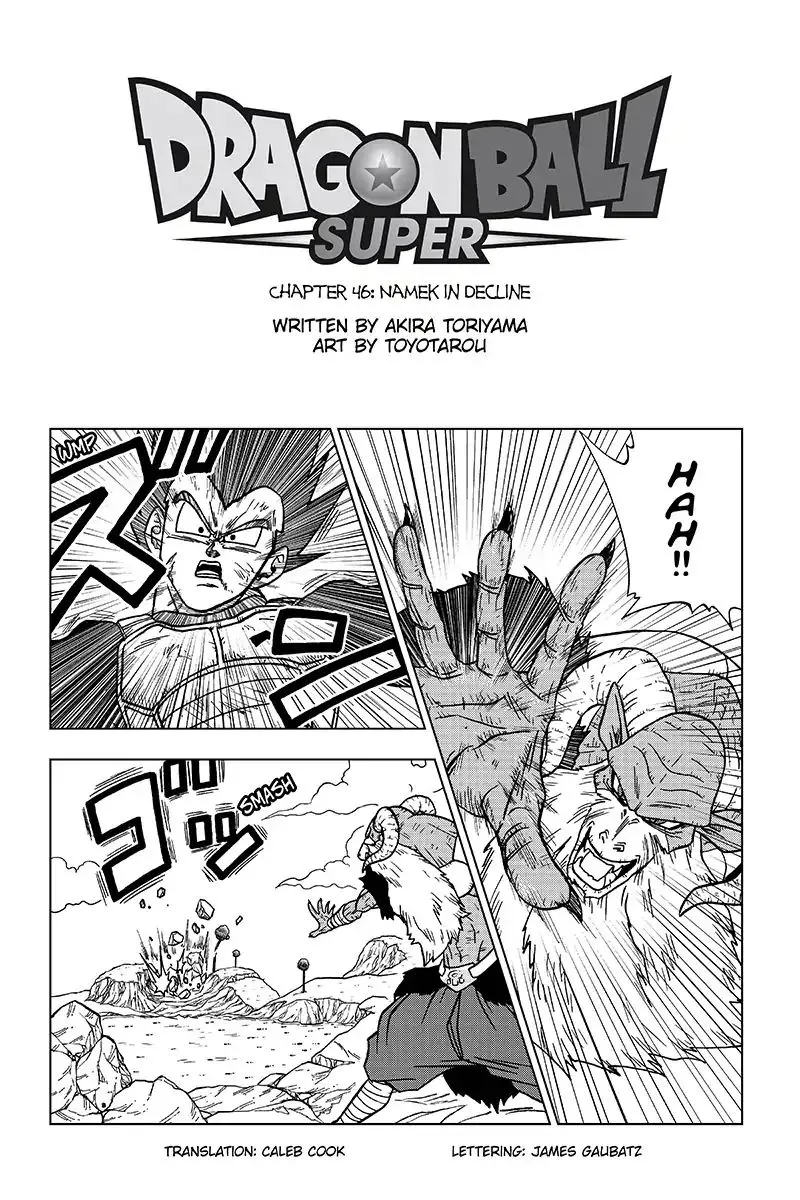 Dragon Ball Super Chapter 46 page 1 - Chapter 46: Namek in Decline