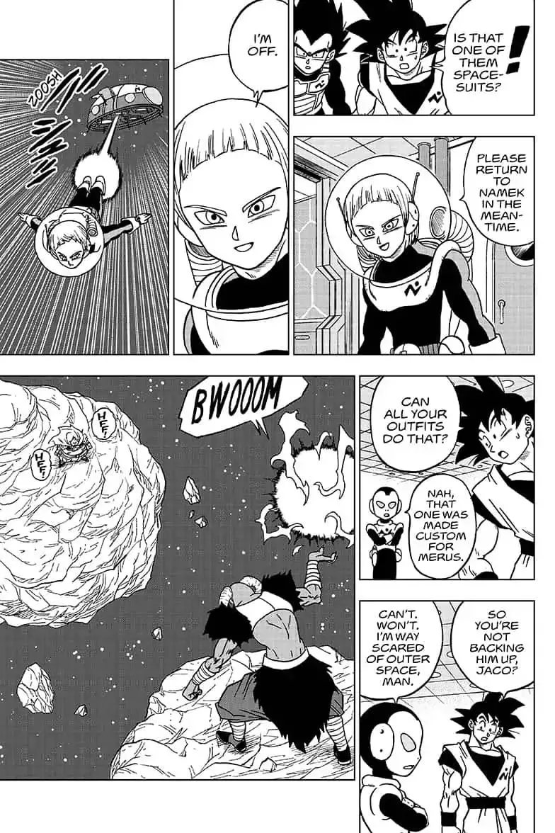 Dragon Ball Super Chapter 49 page 28 - Chapter 49: Outer Space Battle