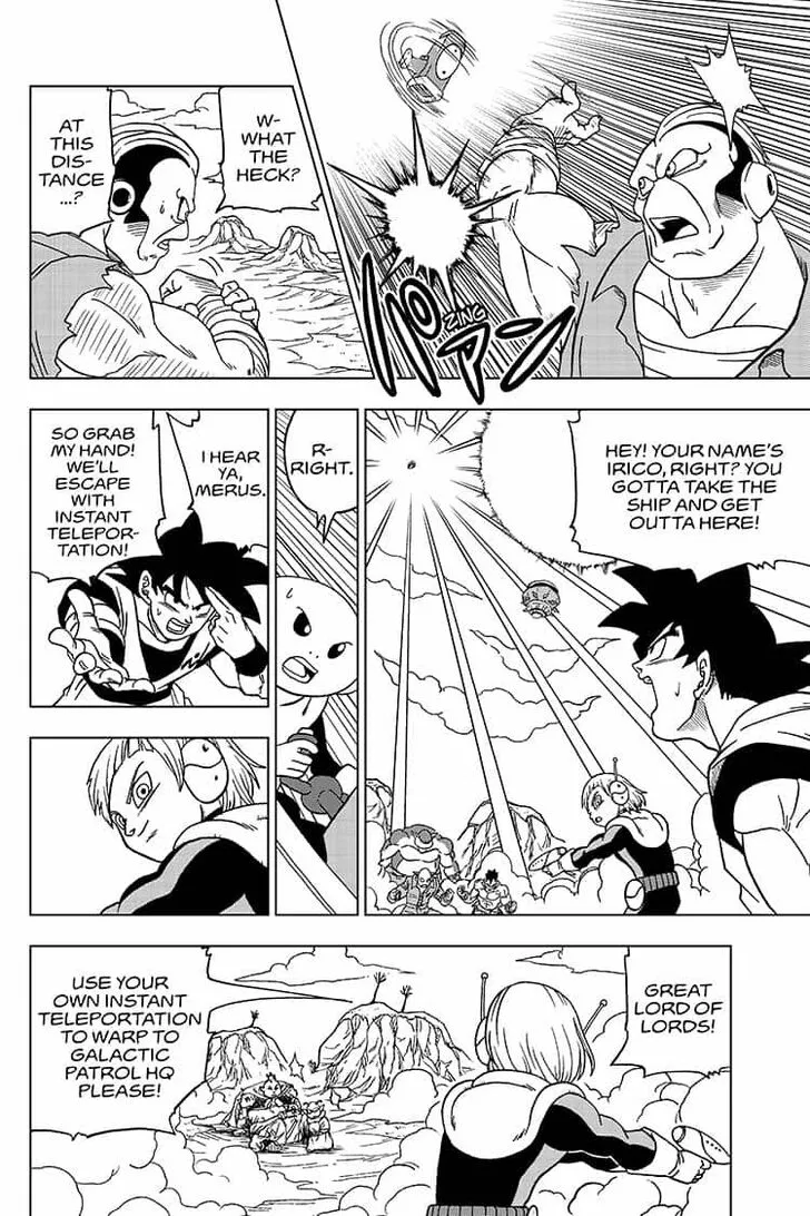 Dragon Ball Super Chapter 50 page 36 - Chapter 50: Great Escape
