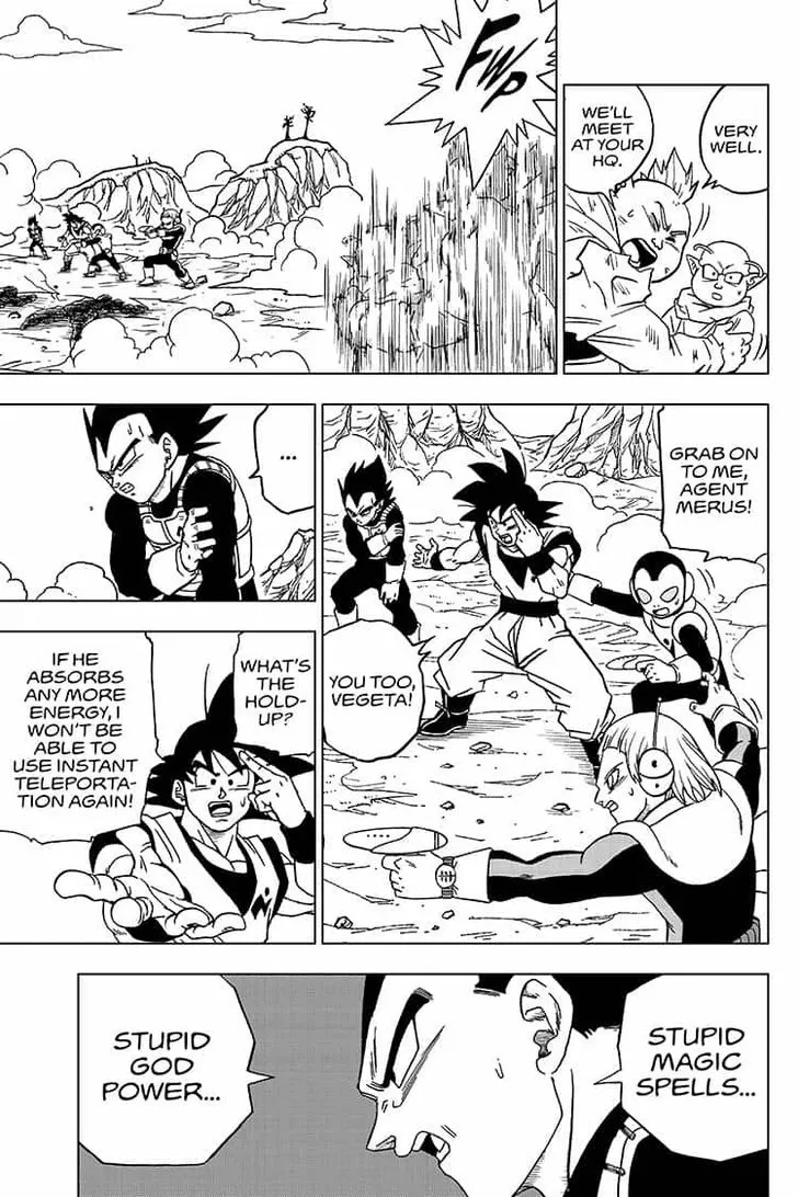 Dragon Ball Super Chapter 50 page 37 - Chapter 50: Great Escape
