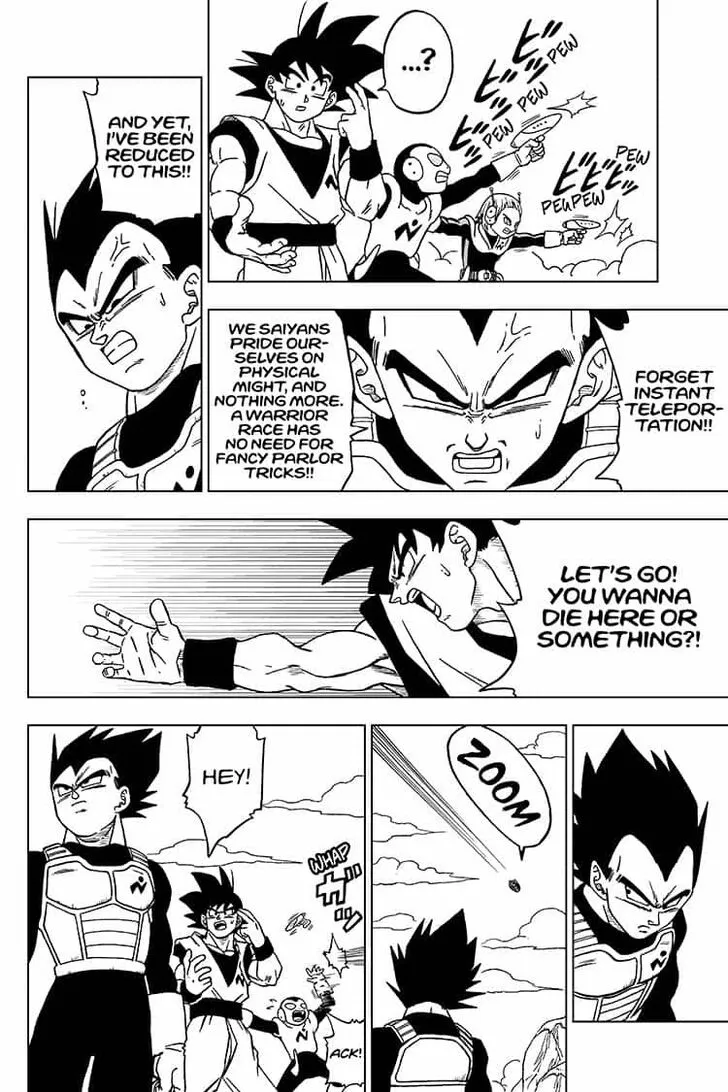 Dragon Ball Super Chapter 50 page 38 - Chapter 50: Great Escape