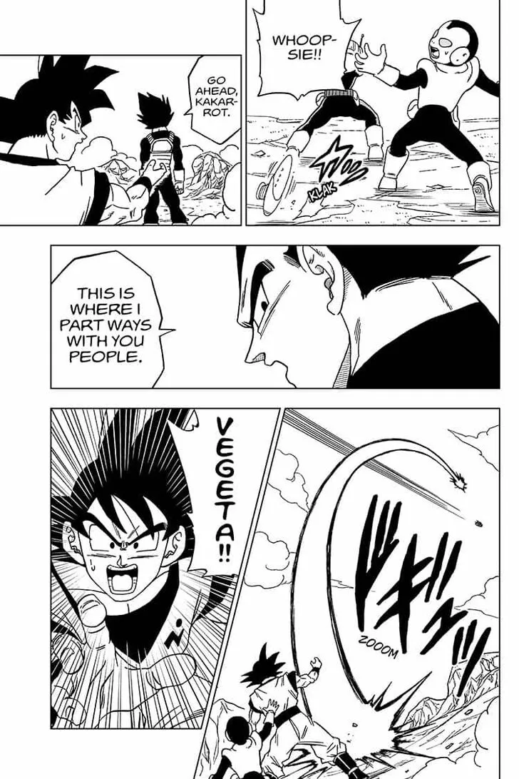 Dragon Ball Super Chapter 50 page 39 - Chapter 50: Great Escape