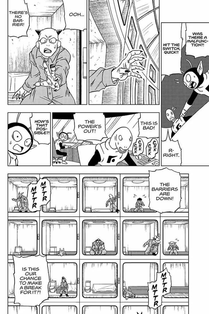 Dragon Ball Super Chapter 50 page 8 - Chapter 50: Great Escape