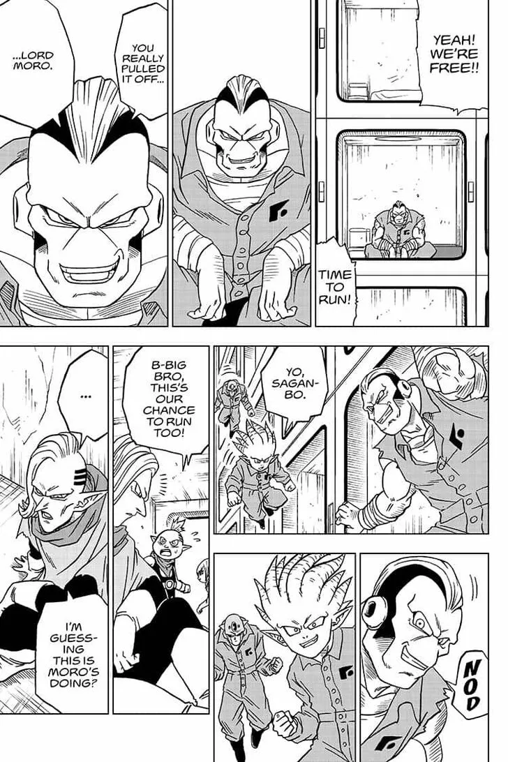 Dragon Ball Super Chapter 50 page 9 - Chapter 50: Great Escape