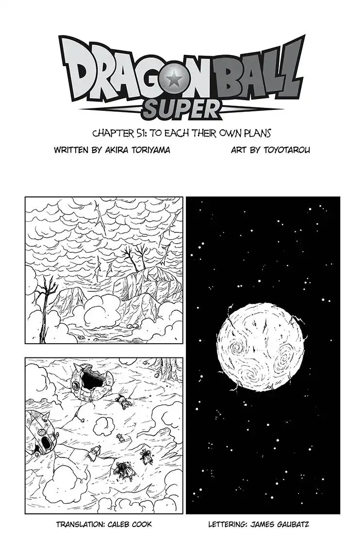 Dragon Ball Super Chapter 51 page 1 - Chapter 51: To Each Their Own Plans