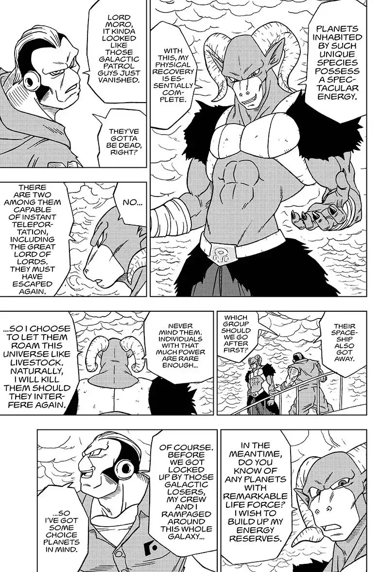 Dragon Ball Super Chapter 51 page 3 - Chapter 51: To Each Their Own Plans