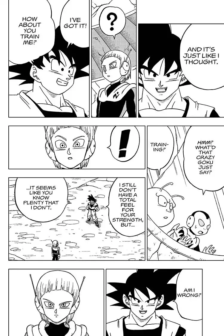 Dragon Ball Super Chapter 51 page 40 - Chapter 51: To Each Their Own Plans