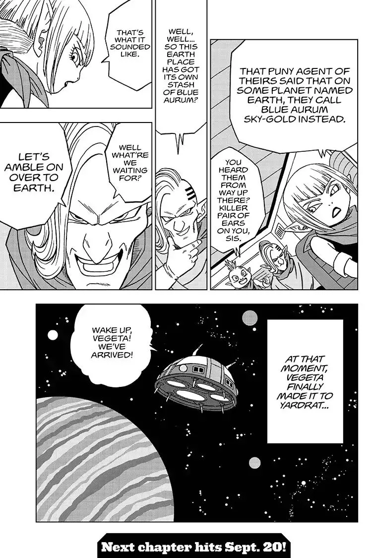 Dragon Ball Super Chapter 51 page 45 - Chapter 51: To Each Their Own Plans