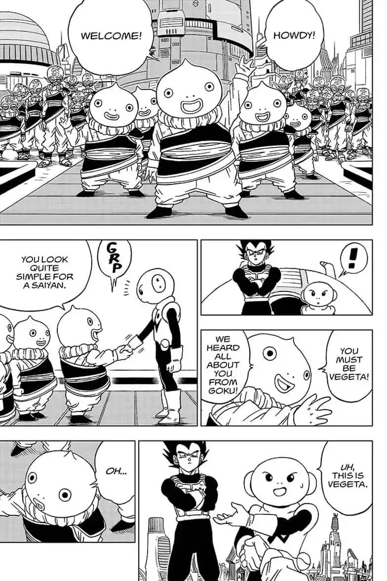 Dragon Ball Super Chapter 52 page 3 - Chapter 52: Goku and Vegeta's Training