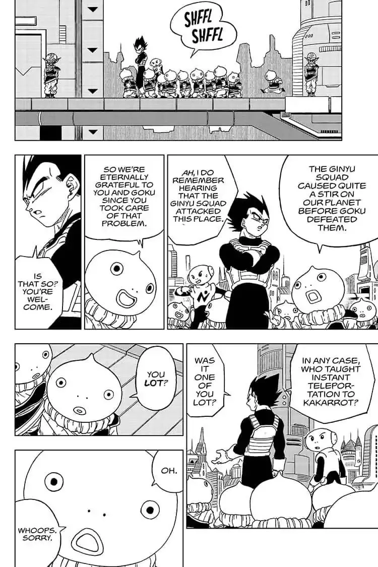 Dragon Ball Super Chapter 52 page 4 - Chapter 52: Goku and Vegeta's Training
