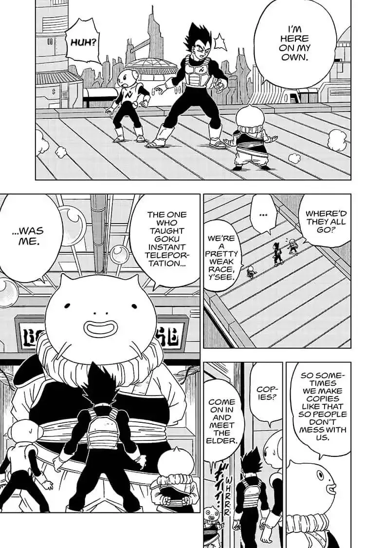 Dragon Ball Super Chapter 52 page 5 - Chapter 52: Goku and Vegeta's Training
