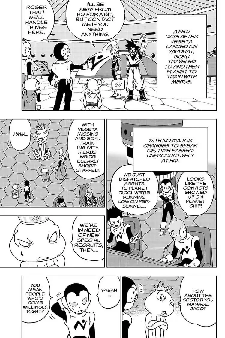 Dragon Ball Super Chapter 52 page 9 - Chapter 52: Goku and Vegeta's Training
