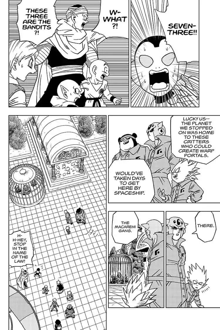 Dragon Ball Super Chapter 53 page 16 - Chapter 53: Saganbo's Galactic Bandit Brigade