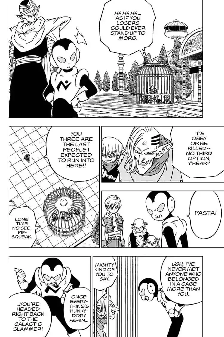 Dragon Ball Super Chapter 53 page 4 - Chapter 53: Saganbo's Galactic Bandit Brigade