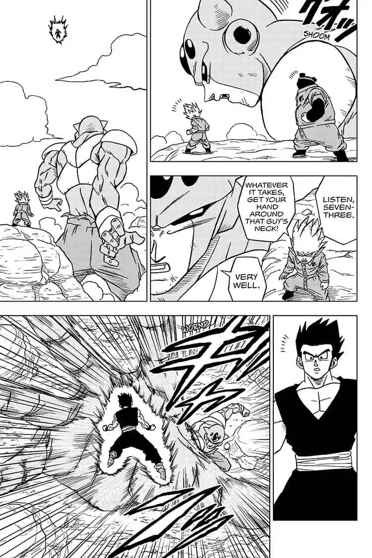 Dragon Ball Super Chapter 54 page 15 - Chapter 54: Son Gohan vs. Seven-Three