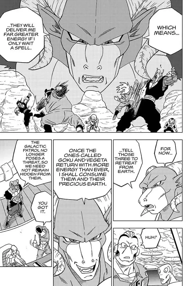 Dragon Ball Super Chapter 54 page 35 - Chapter 54: Son Gohan vs. Seven-Three