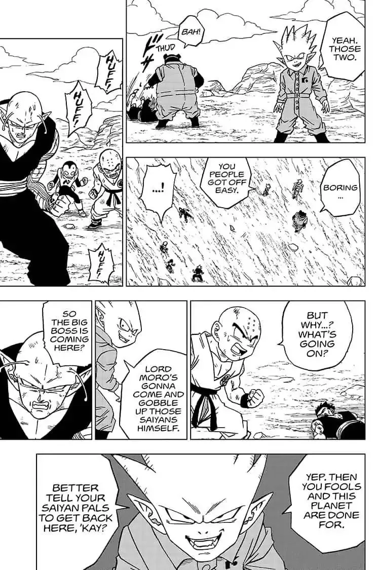 Dragon Ball Super Chapter 54 page 37 - Chapter 54: Son Gohan vs. Seven-Three