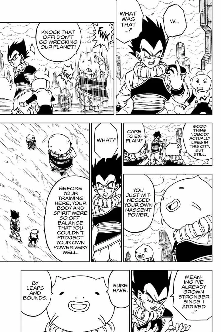Dragon Ball Super Chapter 55 page 15 - Chapter 55: Merus's True Identity