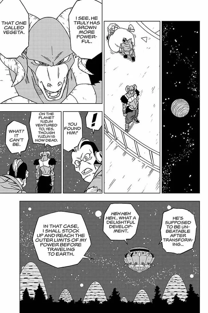 Dragon Ball Super Chapter 55 page 35 - Chapter 55: Merus's True Identity