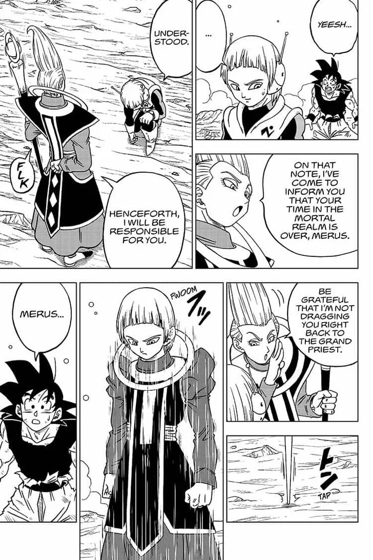 Dragon Ball Super Chapter 55 page 43 - Chapter 55: Merus's True Identity