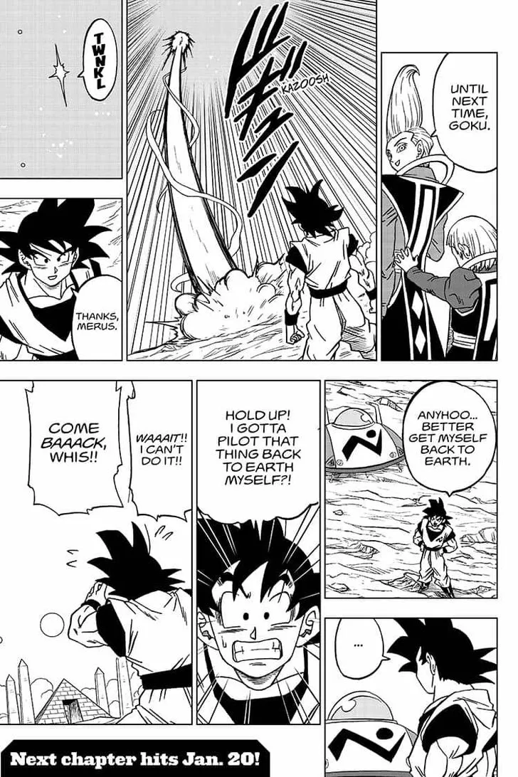 Dragon Ball Super Chapter 55 page 45 - Chapter 55: Merus's True Identity