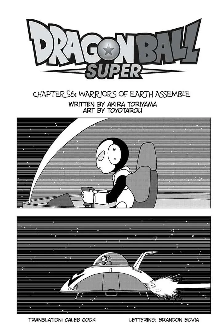 Dragon Ball Super Chapter 56 page 1 - Chapter 56: Warriors of Earth Assemble