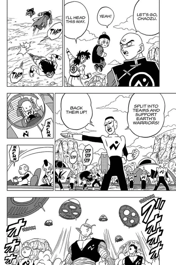 Dragon Ball Super Chapter 56 page 12 - Chapter 56: Warriors of Earth Assemble