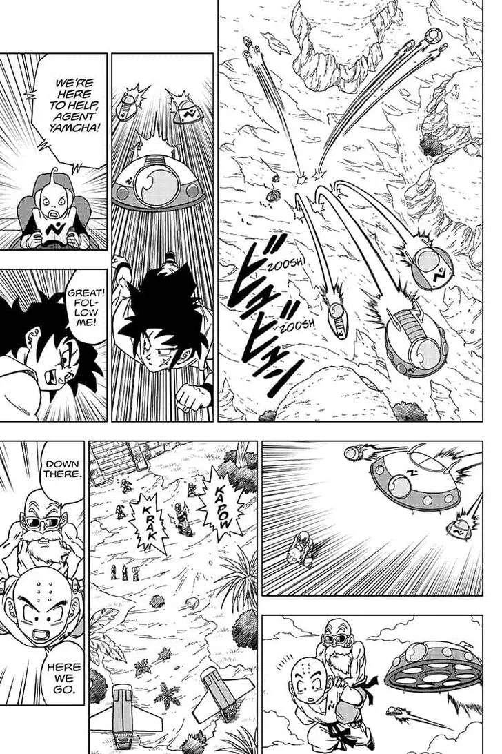 Dragon Ball Super Chapter 56 page 13 - Chapter 56: Warriors of Earth Assemble