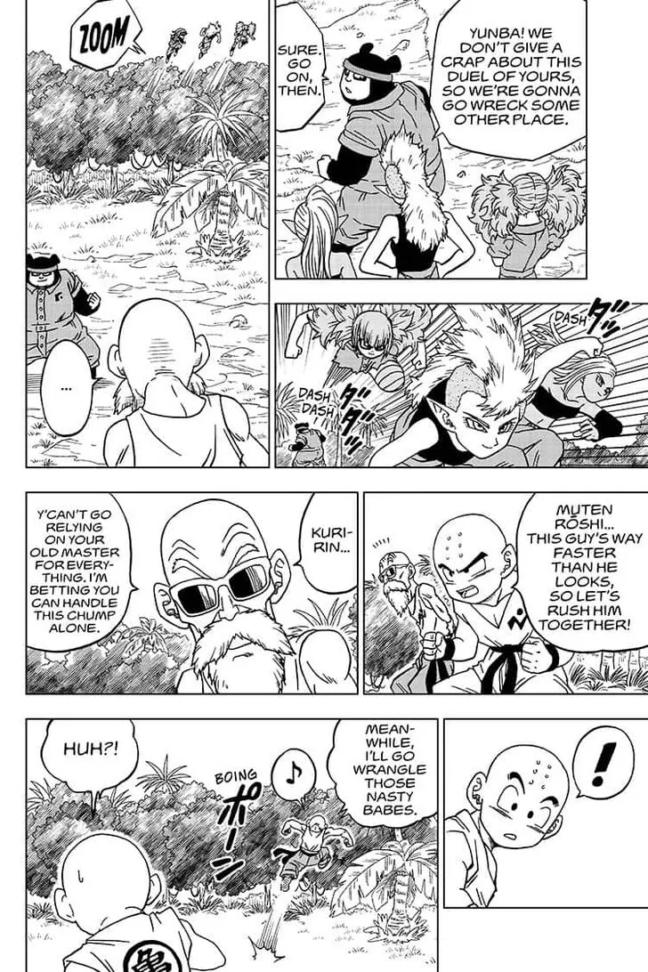 Dragon Ball Super Chapter 56 page 16 - Chapter 56: Warriors of Earth Assemble