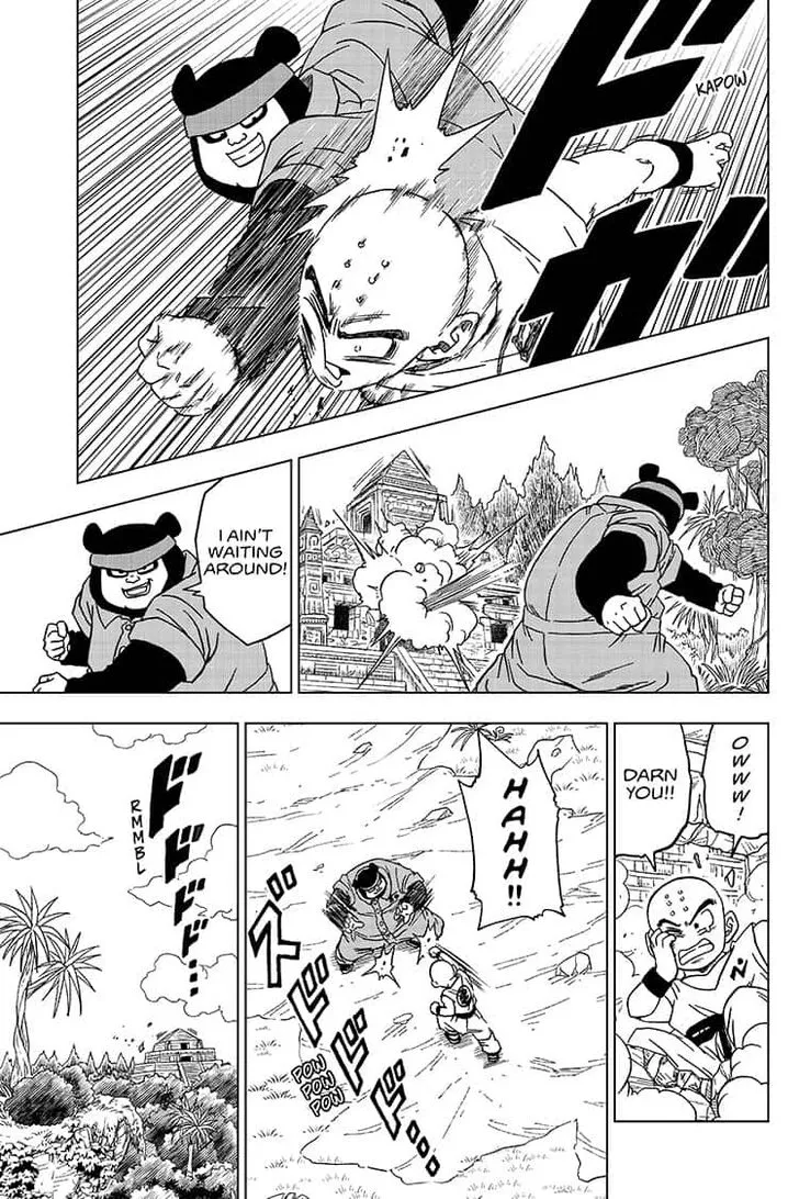Dragon Ball Super Chapter 56 page 17 - Chapter 56: Warriors of Earth Assemble