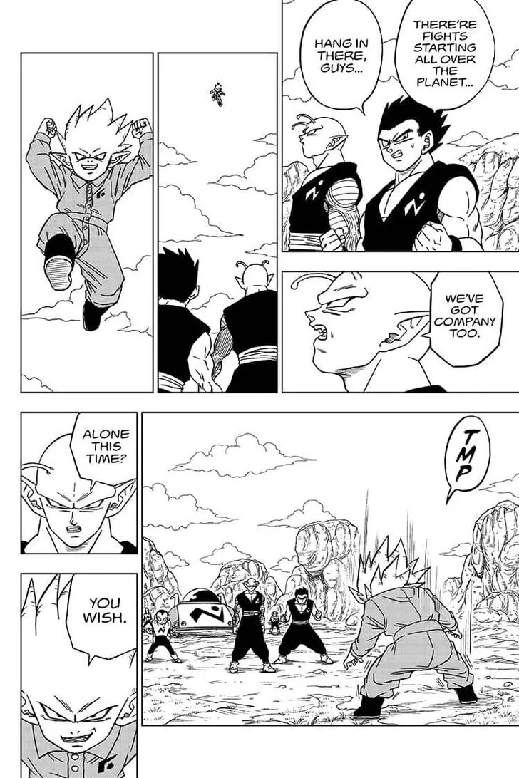 Dragon Ball Super Chapter 56 page 18 - Chapter 56: Warriors of Earth Assemble
