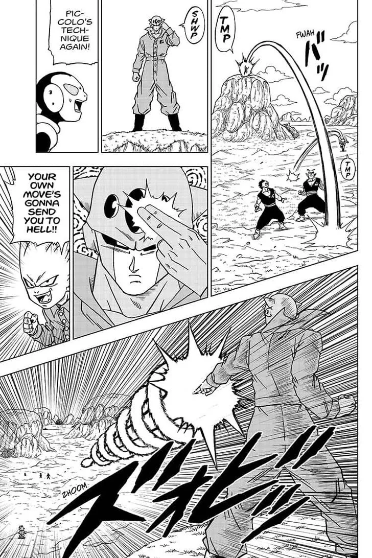 Dragon Ball Super Chapter 56 page 21 - Chapter 56: Warriors of Earth Assemble