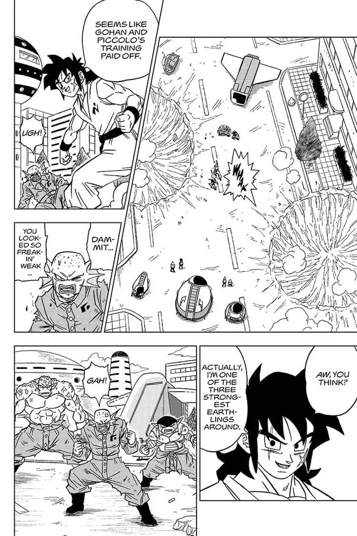 Dragon Ball Super Chapter 56 page 34 - Chapter 56: Warriors of Earth Assemble