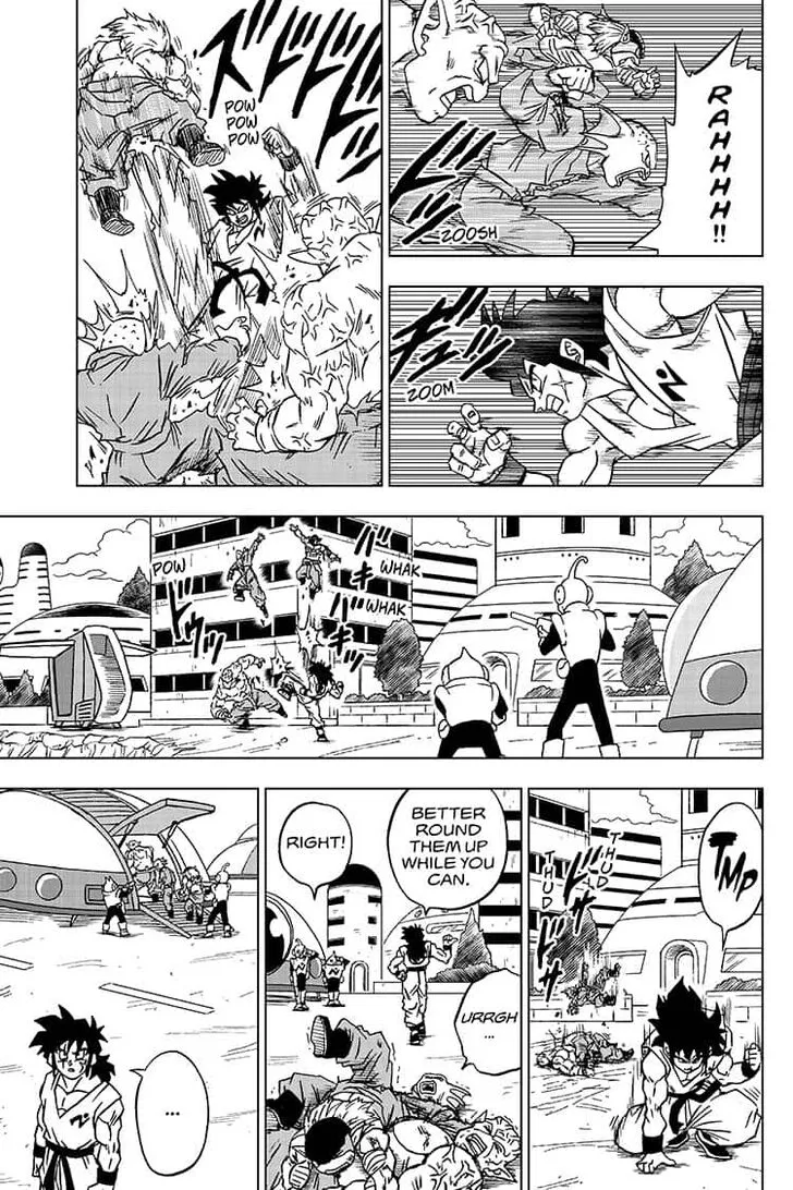 Dragon Ball Super Chapter 56 page 35 - Chapter 56: Warriors of Earth Assemble
