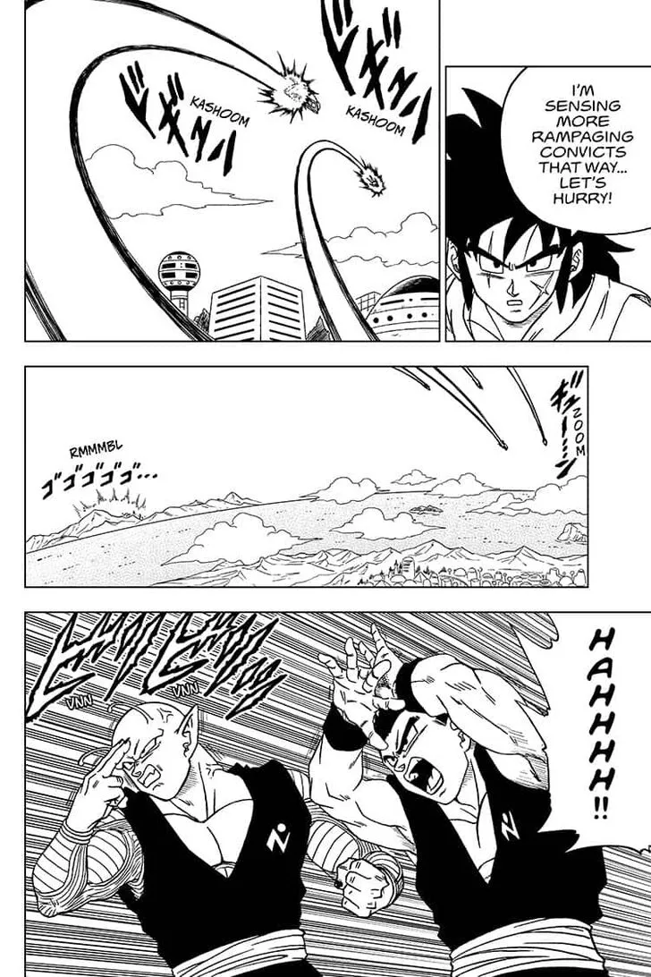 Dragon Ball Super Chapter 56 page 36 - Chapter 56: Warriors of Earth Assemble